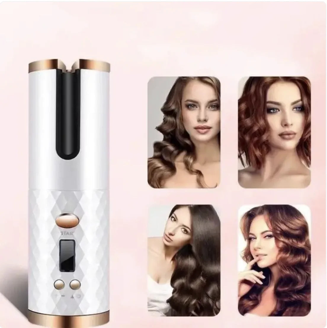 Wireless Automatic Hair Curler